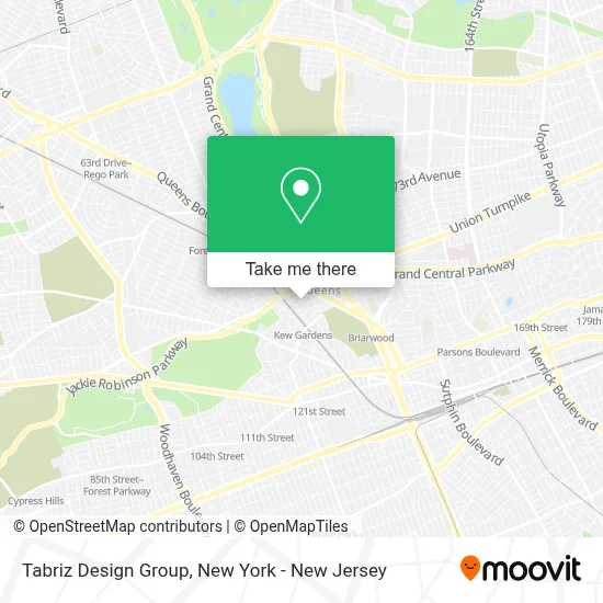 Tabriz Design Group map