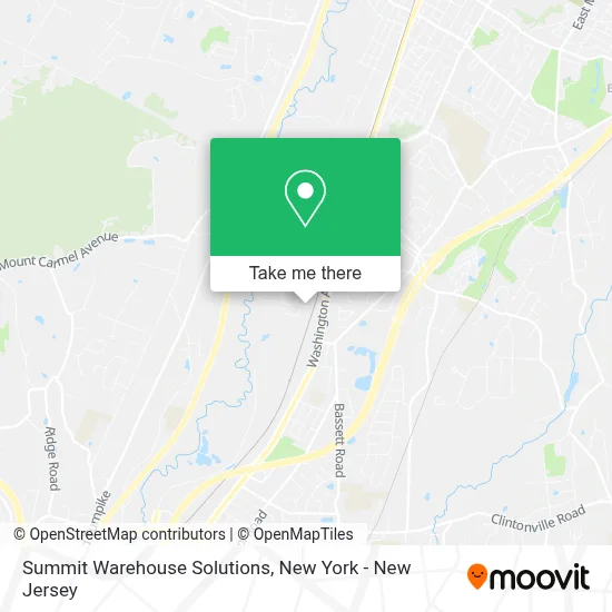 Summit Warehouse Solutions map