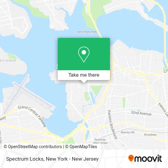 Spectrum Locks map