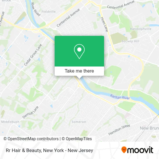 Rr Hair & Beauty map