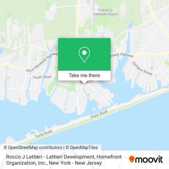 Rocco J Lettieri - Lettieri Development, Homefront Organization, Inc. map