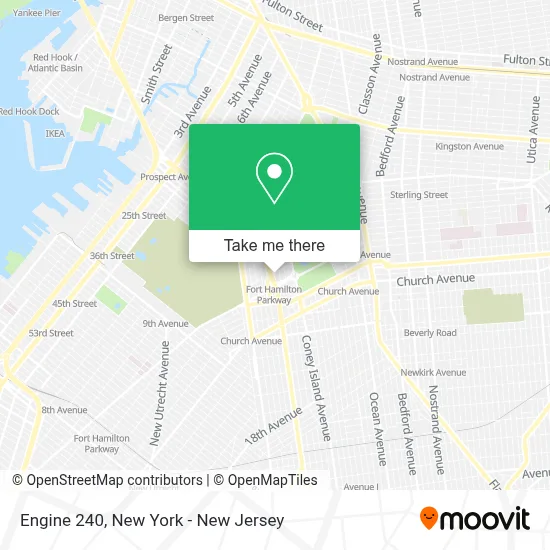 Engine 240 map