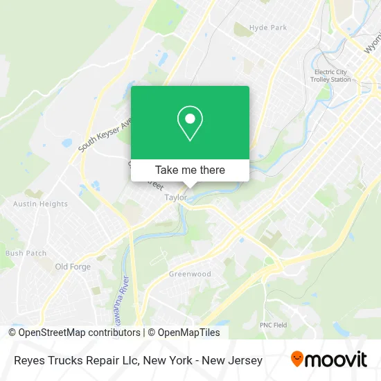 Reyes Trucks Repair Llc map