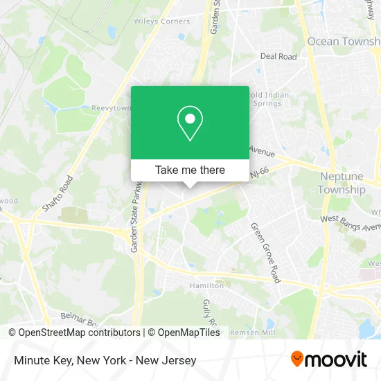 Minute Key map