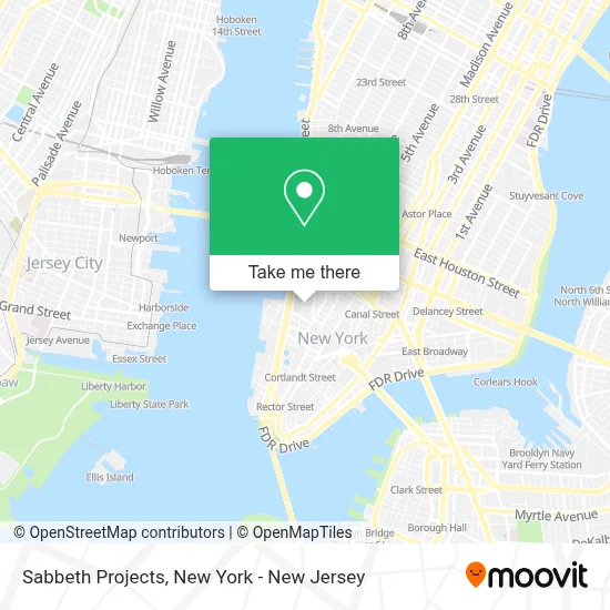 Sabbeth Projects map