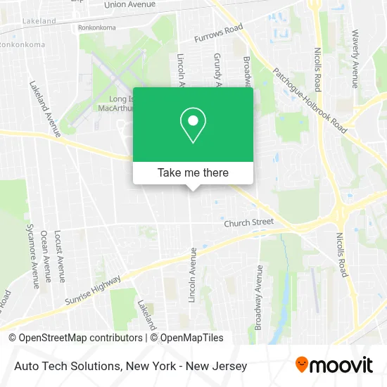 Auto Tech Solutions map