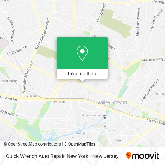 Quick Wrench Auto Repair map