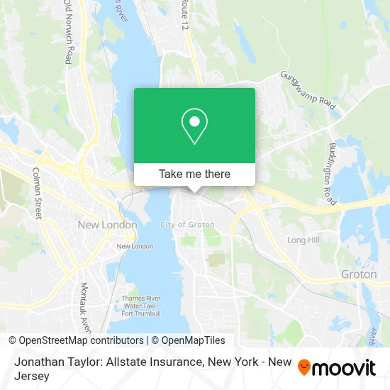 Jonathan Taylor: Allstate Insurance map