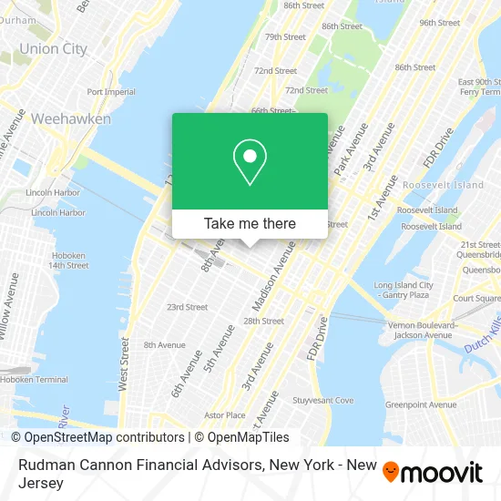 Rudman Cannon Financial Advisors map