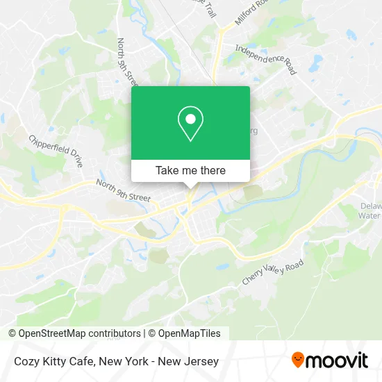 Cozy Kitty Cafe map