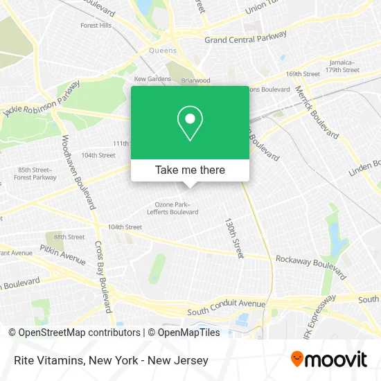 Rite Vitamins map