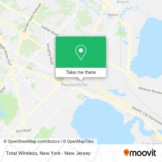 Total Wireless map
