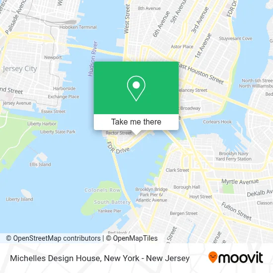 Michelles Design House map