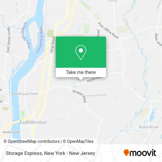 Storage Express map