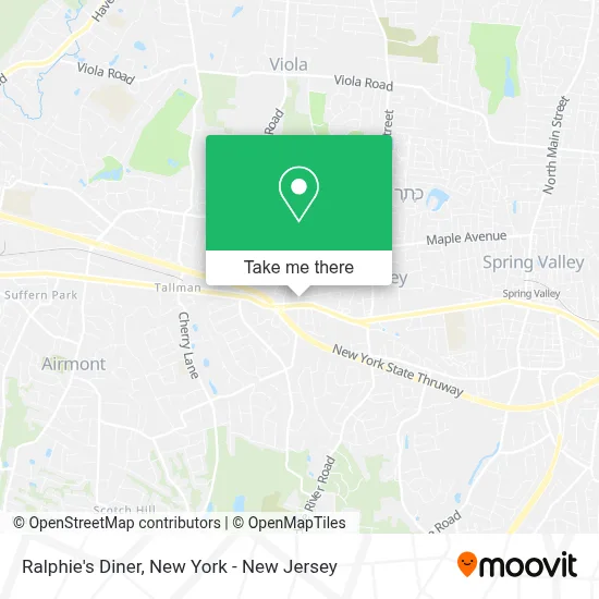 Ralphie's Diner map