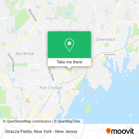 Strazza Fields map
