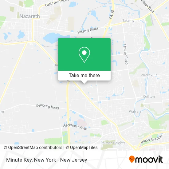 Minute Key map