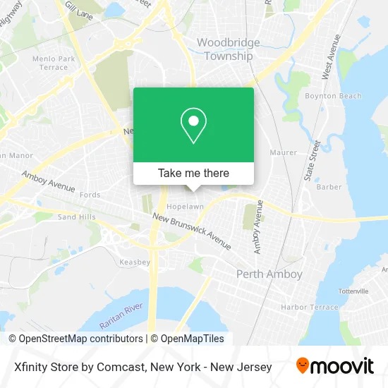 Xfinity Store by Comcast map