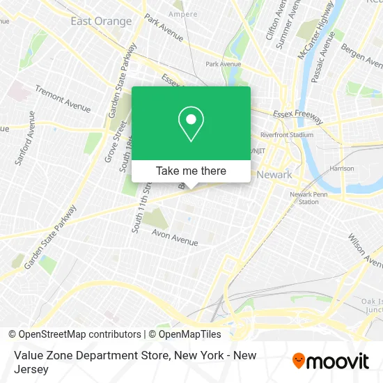 Value Zone Department Store map