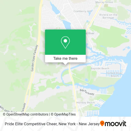 Pride Elite Competitive Cheer map
