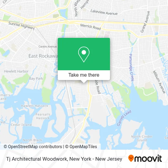 Tj Architectural Woodwork map