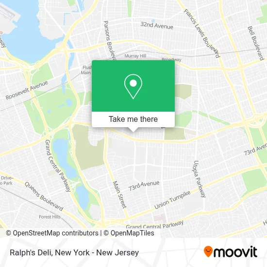 Ralph's Deli map