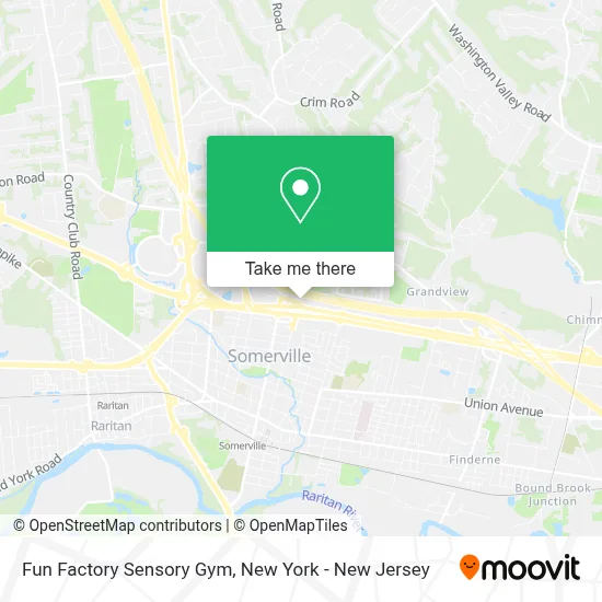 Fun Factory Sensory Gym map