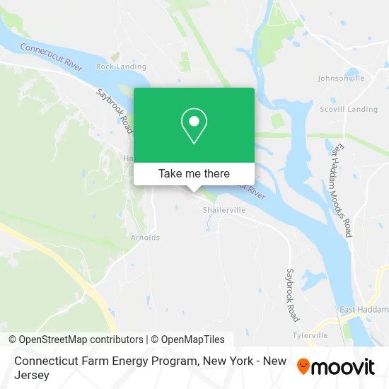 Connecticut Farm Energy Program map