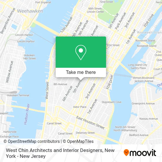 West Chin Architects and Interior Designers map