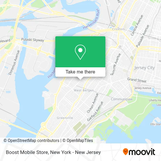 Boost Mobile Store map