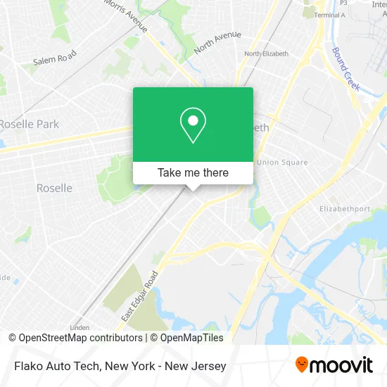 Flako Auto Tech map
