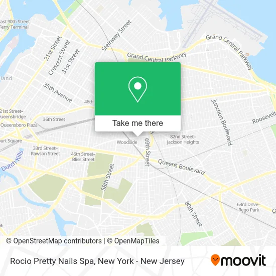 Rocio Pretty Nails Spa map
