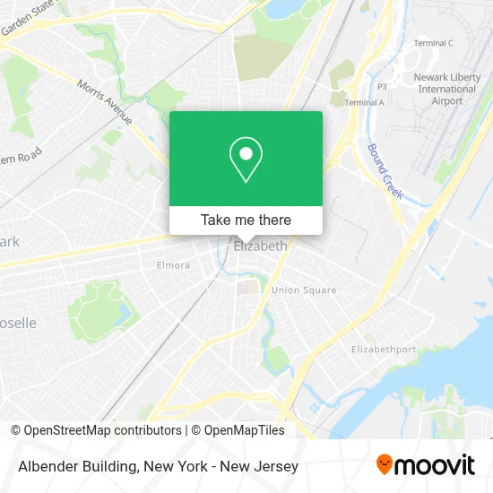 Albender Building map