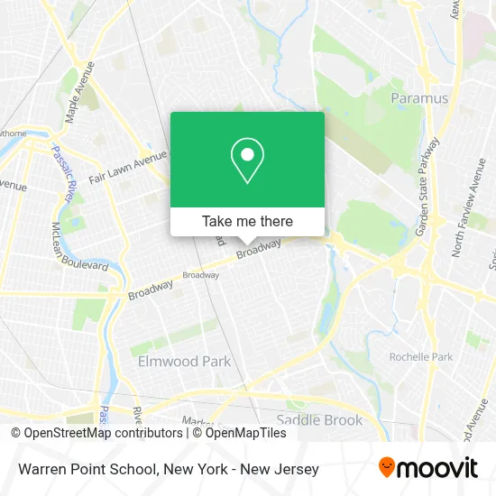 Warren Point School map