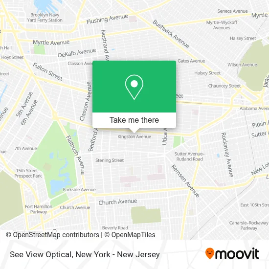 See View Optical map