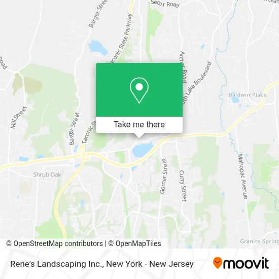 Rene's Landscaping Inc. map