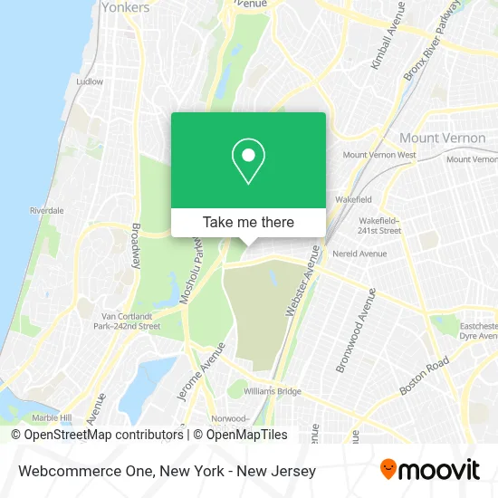 Webcommerce One map