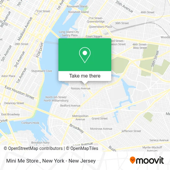 Mini Me Store. map