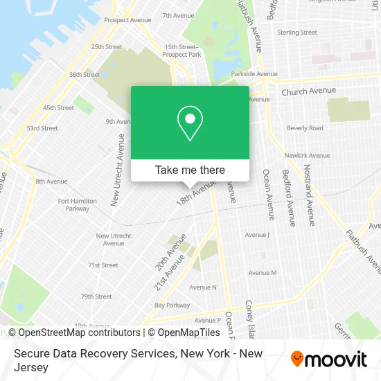 Secure Data Recovery Services map