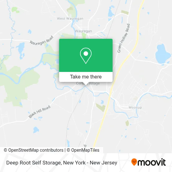 Deep Root Self Storage map