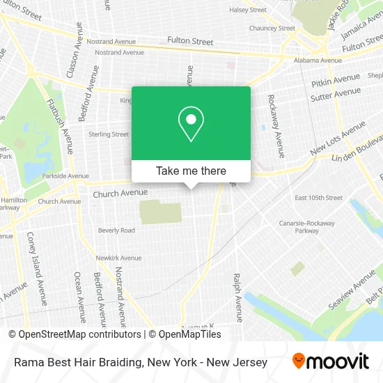Rama Best Hair Braiding map
