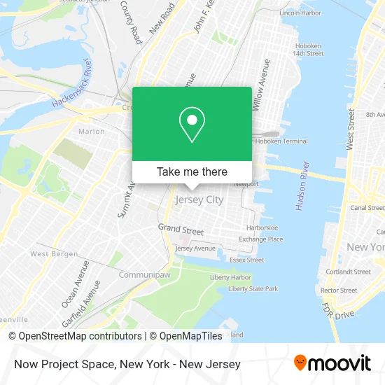 Now Project Space map