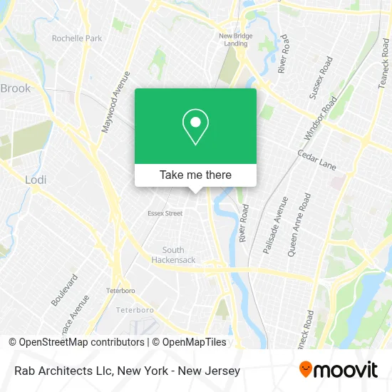 Rab Architects Llc map