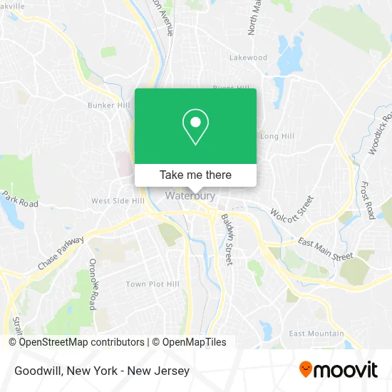 Goodwill map