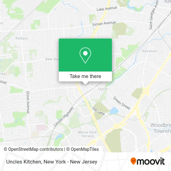 Uncles Kitchen map
