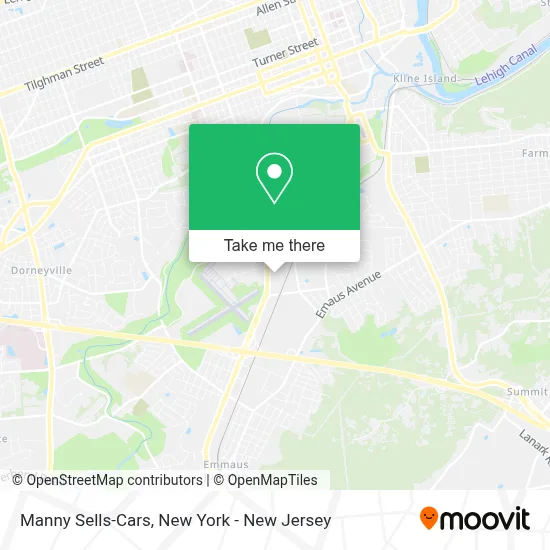 Manny Sells-Cars map