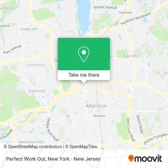 Perfect Work Out map