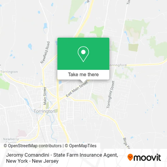 Jeromy Comandini - State Farm Insurance Agent map