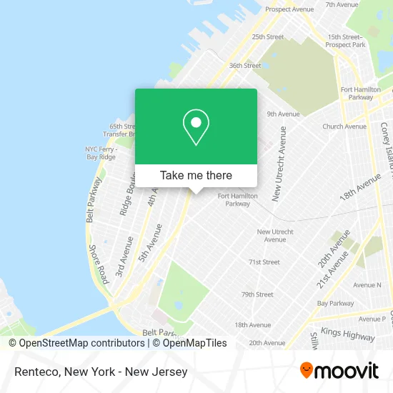 Renteco map