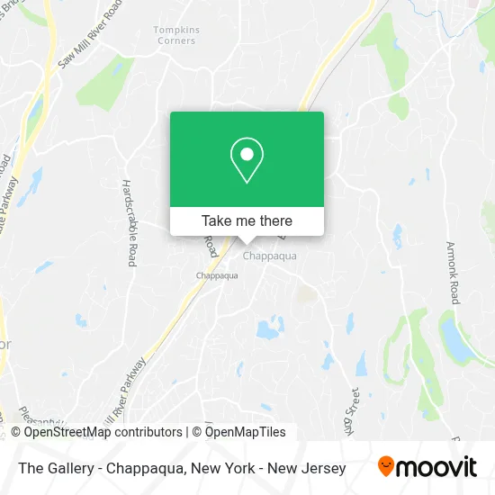 The Gallery - Chappaqua map